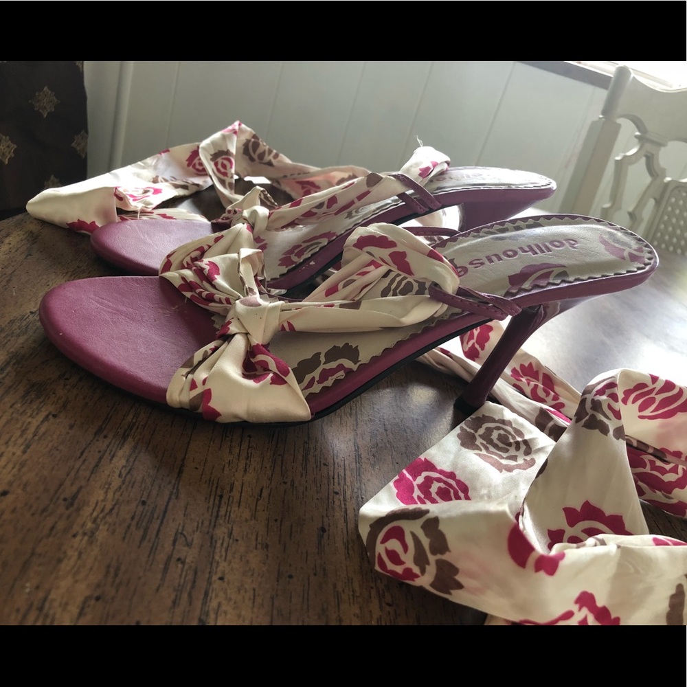 Lace up Dollhouse heels